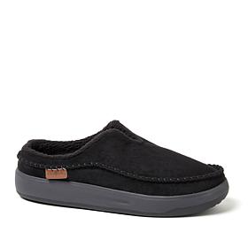 Dearfoams Men's Slip On Water Resistant Clog - Elm