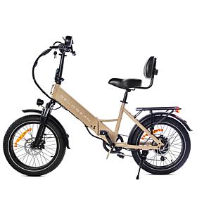 DeLorean Folding 500W E-Bike with Self-Repairing Tires and More