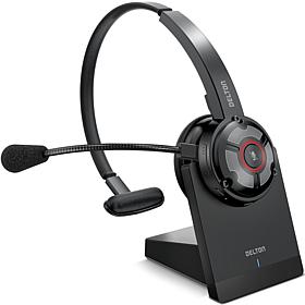 Delton 50X DSP ENC Noise Cancelling Computer Headset & Charging Dock