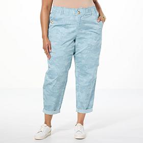 Democracy Skyrise Pull-On Barrel Leg Pant