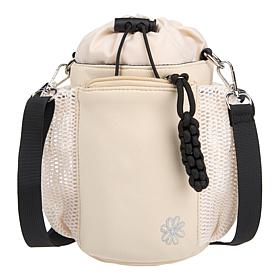 Denise Austin Drawstring Water Bottle Crossbody Bag