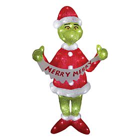 Department 56 Grinch Grinch Acrylic Lit Statue Figurine 35in H