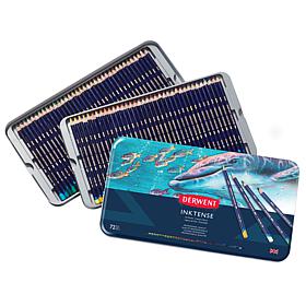 DERWENT Inktense 72-piece Colored Pencil Set