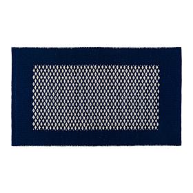 Design Imports 20" x 31.5" Reversible Bordered Small Diamond Rug