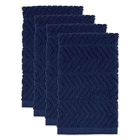 Design Imports Chevron Luxury Barmop 4-Pack