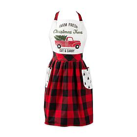 Design Imports Christmas Truck Apron