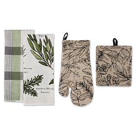 Design Imports Fesh Herbs Kitchen Set 4-pack