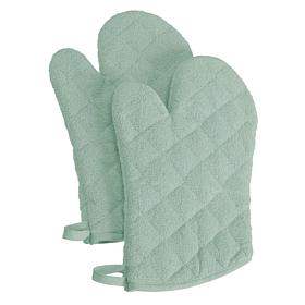 Design Imports Terry Oven Mitt Set of 2