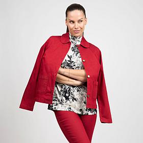 DG2 by Diane Gilman CoolMax® Denim French Country Jacket