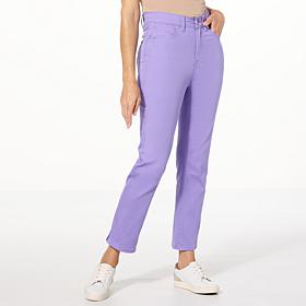 DG2 by Diane Gilman Coolmax® Stretch Denim Essential Crop Jean