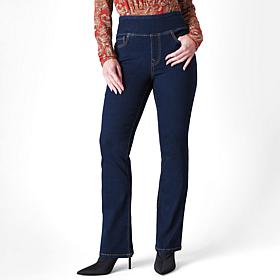 DG2 by Diane Gilman Legacy Stretch Denim Comfort Waist Bootcut Jean