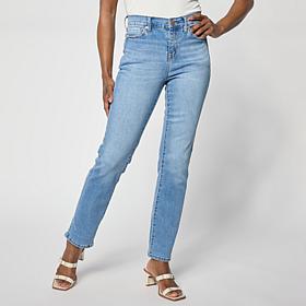 DG2 by Diane Gilman Lux Touch Denim Straight-Leg Jean