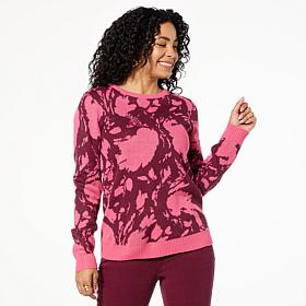 DG2 by
Diane Gilman Lux Touch Engineered Jacquard Sweater