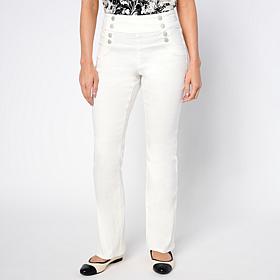 DG2 by Diane Gilman New Classic Stretch Denim Bootcut Sailor Jean