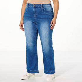 DG2 by Diane Gilman New Classic Stretch Denim Trouser Jean