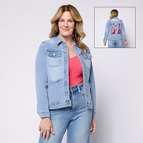 DG2 by Diane Gilman New Classic Stretch Embellished Anniversary Jacket