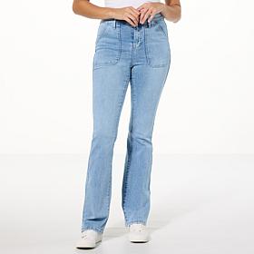 DG2 by Diane Gilman New Classic Stretch Patch Pocket Bootcut Jean