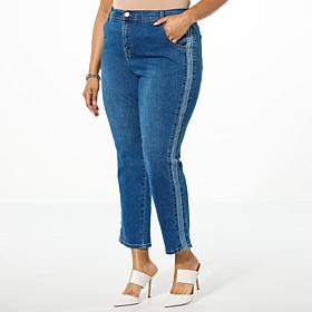 DG2 by Diane Gilman New Classic Stretch Side Panel Skinny Jean