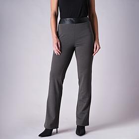 DG2 by Diane Gilman Ponte Baby Bootcut Pull-On Pant
