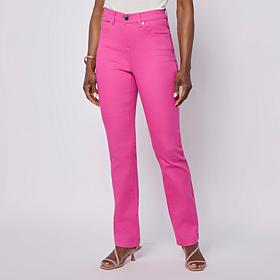 DG2 by Diane Gilman Virtual Stretch 5-Pocket Baby Bootcut Jean 