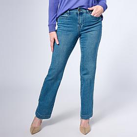 DG2 by Diane Gilman Virtual Stretch Angled Pocket Trouser Jean