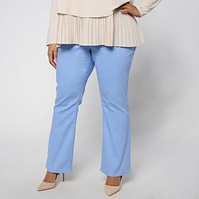 DG2 by Diane Gilman Virtual Stretch Denim Bootcut Jean - Hydrangea