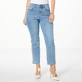DG2 by Diane Gilman Virtual Stretch Denim Straight Leg Jean