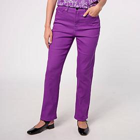 DG2 by Diane Gilman Virtual Stretch Denim Straight Leg Jean