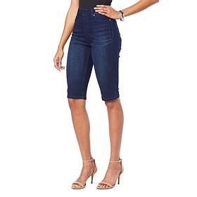 DG2 by Diane Gilman Virtual Stretch Pull-On Bermuda Short - Basic