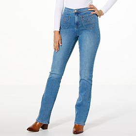 DG2 by Diane Gilman Virtual Stretch Western Pocket Baby
Bootcut Jean