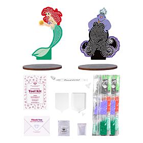 Diamond Art Club Disney Sparkle Pals Kit - Ariel and Ursula