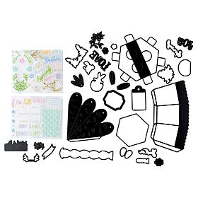 Diamond Press 3D Basket Stamp & Die Set