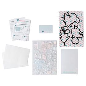 Diamond Press Beautiful Bouquets Stamp and Die Kit