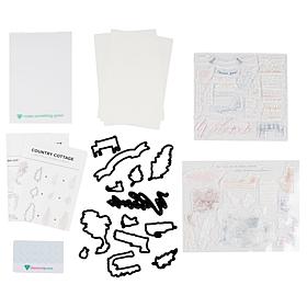 Diamond Press Country Cottage Stamp and Die Kit