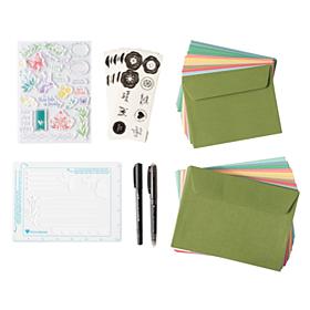 Diamond Press Happy Mail Summer Floral Envelope Kit