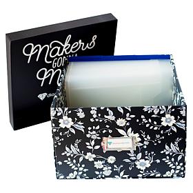 Diamond Press Storage Box with Envelopes and Labels