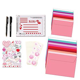 Diamond Press Valentine Happy Mail Envelope Kit
