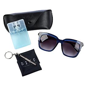 Diff Eyewear Hailey Oversized Sunglasses with Cleaning Kit