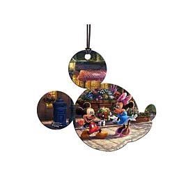 Disney (Mickey and Minnie Sweetheart Cafe) Shaped Acrylic Print