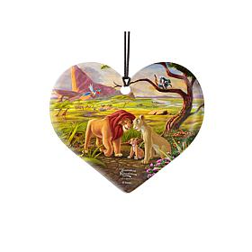 Disney (Remember Who You Are) Heart Shaped Acrylic Print