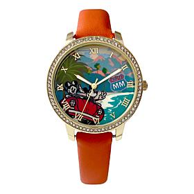 Disney Special Edition Mickey and Minnie Travel Theme Watch