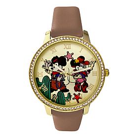 Disney Special Edition Mickey and Minnie Travel Theme Watch