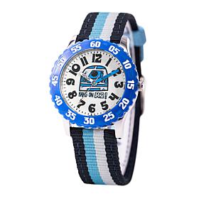 Disney Stainless Steel Star Wars Kid's R2-D2 Time Teacher Watch