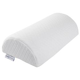 Doctor Pillow Half-Moon Memory Foam Lumbar Bolster Cushion