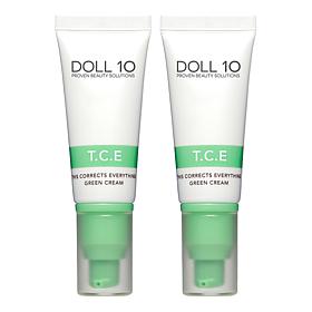 Doll 10 2-pack T.C.E. Green Cream