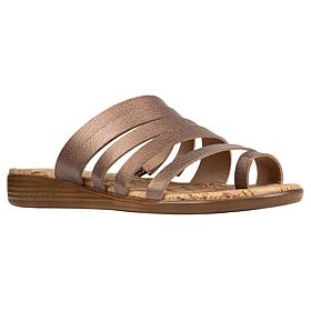 Donald Pliner Grinda Strappy Leather Toe Loop Sandal