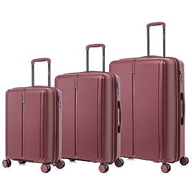 DUKAP Airley 3-Piece Lightweight Hardside Spinner Luggage Set