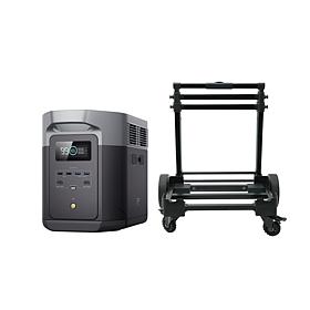 EcoFlow Tech DELTA 2 Max Power Station with 160W Solar Panel & Trolley