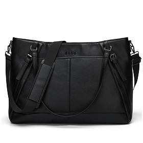 ELLE Leisure Luxe 33L Vegan Leather Weekender Duffel Bag