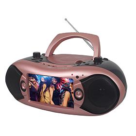 Emerson 7" LCD Wireless Stereo Boombox w/TV, CD/DVD, & AM/FM